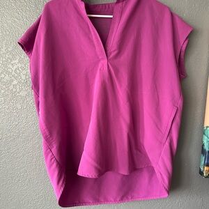 Figs Women's Magenta Blouse